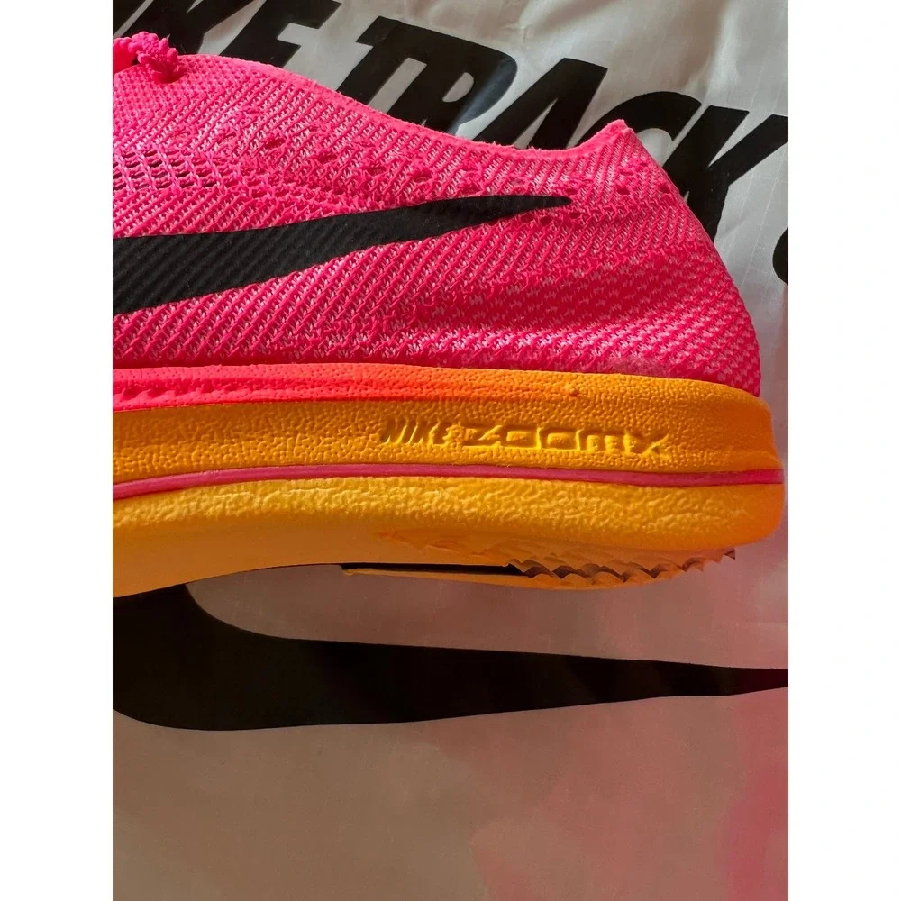 NIB Nike ZoomX Dragonfly Hyper Pink Laser Orange Track Spikes CV0400-600 M6.5 W8